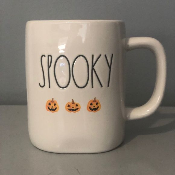 Rae Dunn Other - Rae Dunn Spooky Mug With Pumpkins 🎃